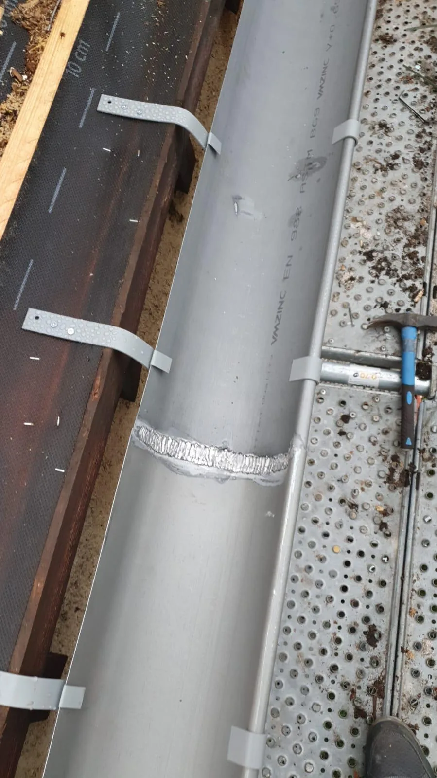 Travaux de zinguerie sur mesure